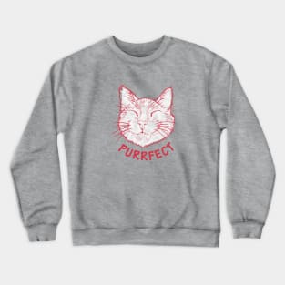 PURRFECT Cat Crewneck Sweatshirt